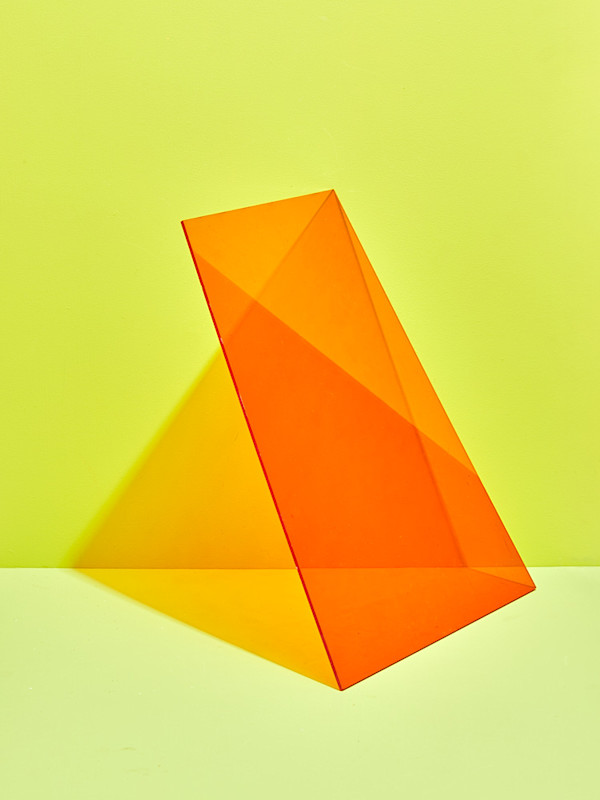 Orange Triangle - Limited edition of 8 prints by Leah Rolando, Image 21.