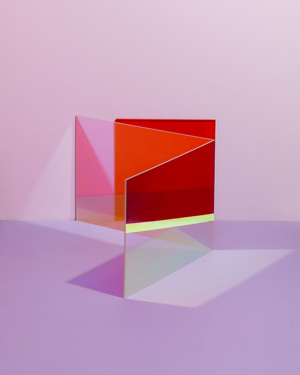 Rainbow Square 07 - Limited edition of 8 prints by Leah Rolando, Image 1.