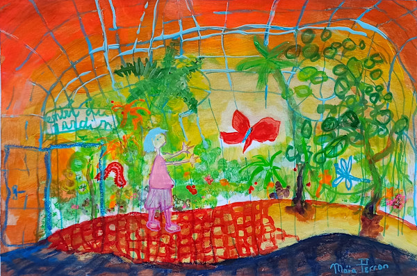 La grande serre/ the greenhouse by Maïa Perron, Image 1.