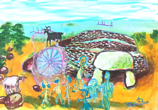 La visite du cairn de Petit Mont by Maïa Perron, Image 1.