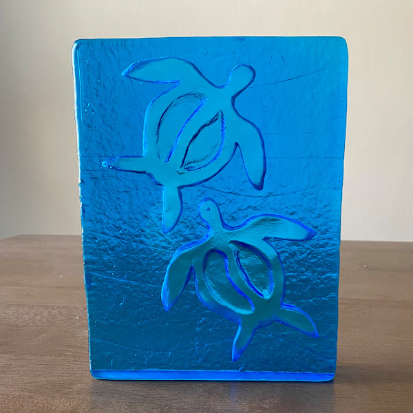 2 Honus Cast Glass Block by Ben Richgruber - PECO Studio, Image 1.