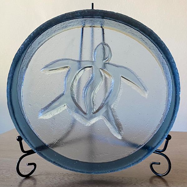 Honu Cast Glass Platter by Ben Richgruber - PECO Studio, Image 1.