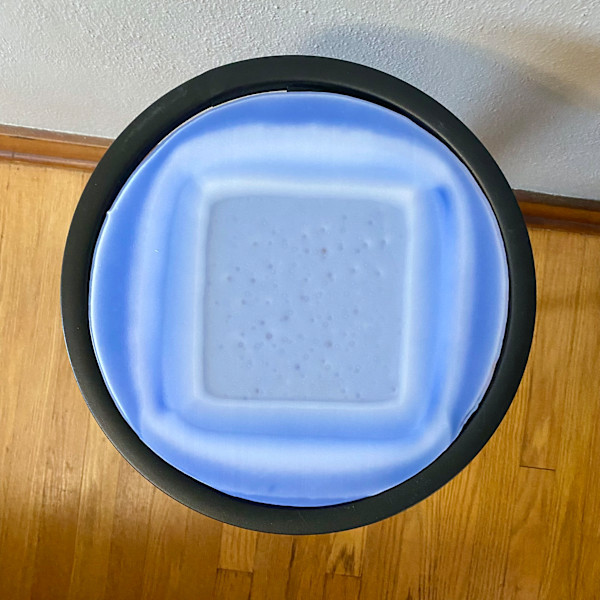 Sapphire Flow Glass Top Table by Ben Richgruber - PECO Studio, Image 1.
