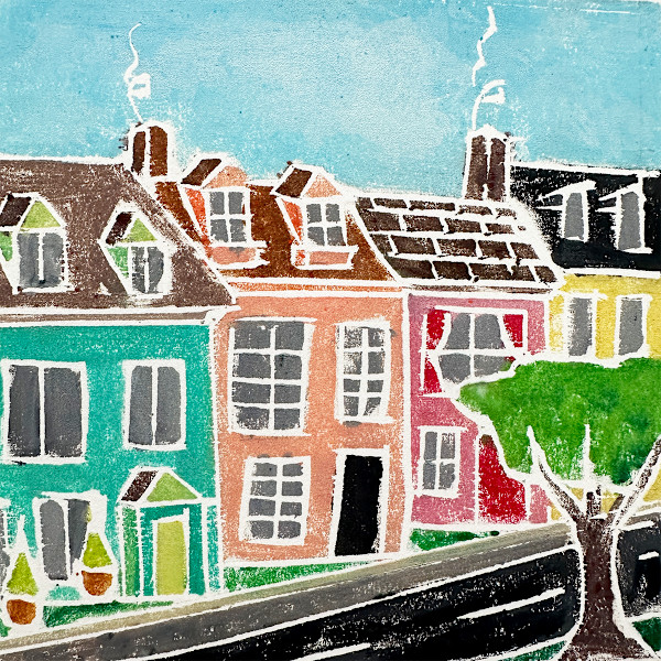 Rainbow Row by Samira Gdisis, Image 1.