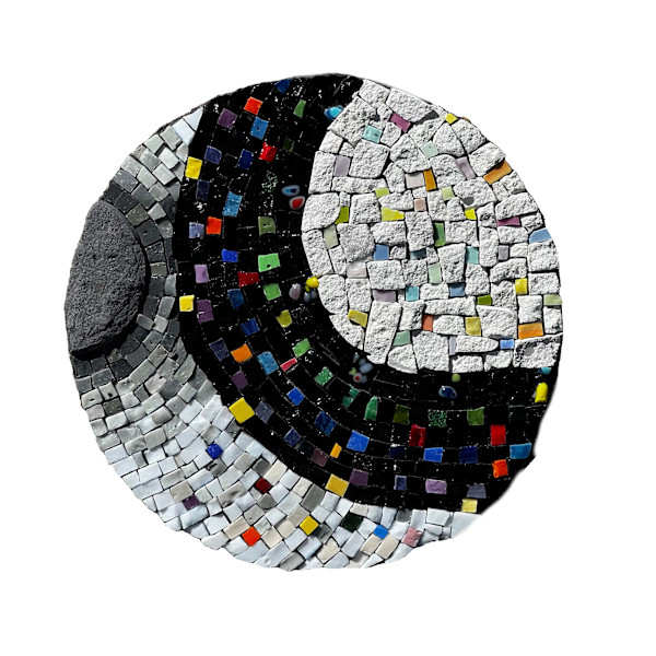 What if Everything Was Black & White, Meditation #5 by Gila Rayberg, Image 1.