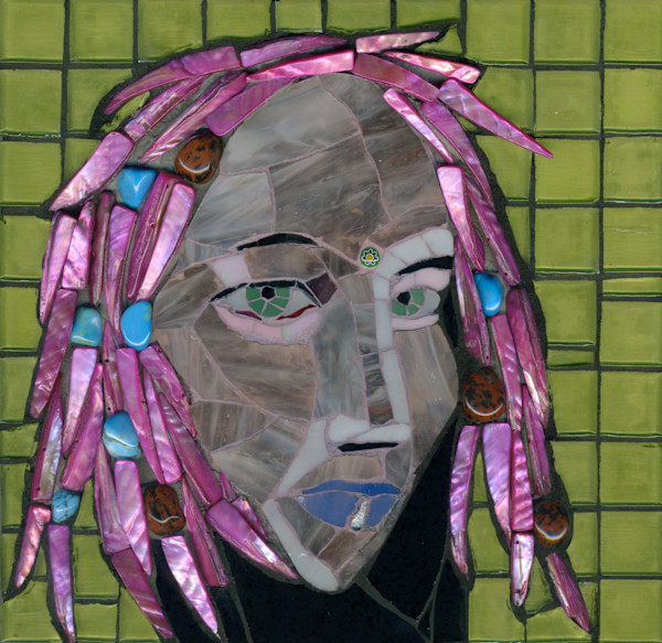 Girl with the Fuschia Dreads by Gila Rayberg, Image 1.