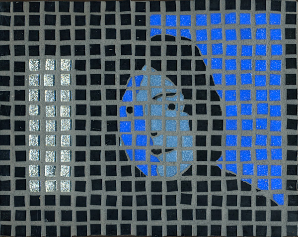 In the Shadows - Blue by Gila Rayberg, Image 1.