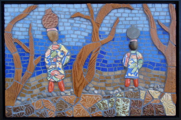 Women Carry Water by Gila Rayberg, Image 1.