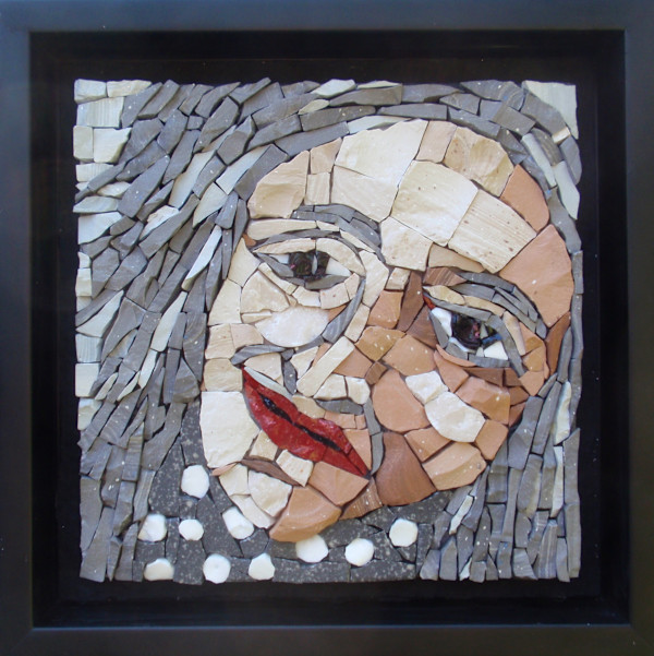 Girl with the Polka Dot Scarf by Gila Rayberg, Image 1.