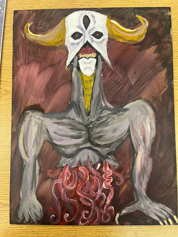 Rotted Guardian in paint by SEAN MCLEAN, Image 1.
