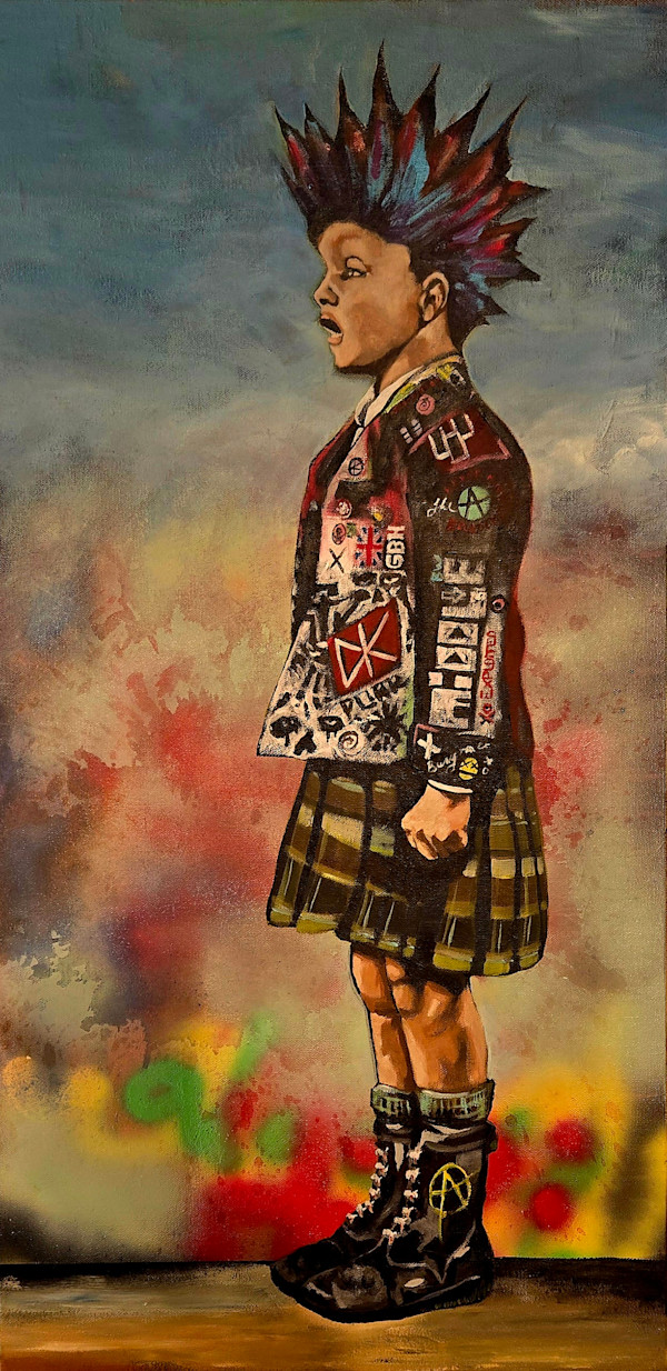 Punks Not Dead it Just Needed a Little Nap by Kyle Chile Thomas, Image 1.