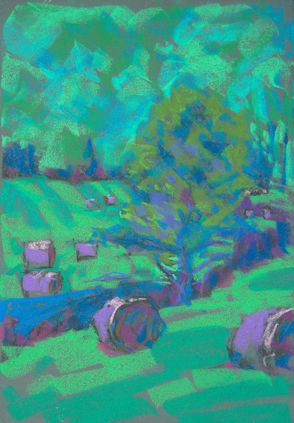 Green Bales by Lynne Bedbrook, Image 1.
