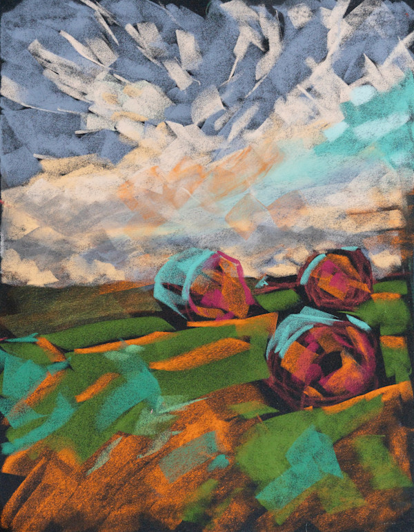 Sky Bales by Lynne Bedbrook, Image 1.