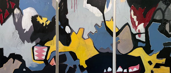 Waves of Meaning (tryptich) by Justin Jude Carroll, Image 1.
