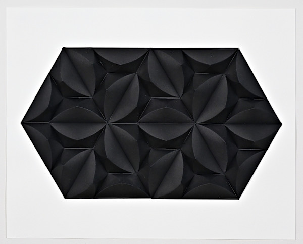 Black Irregular Hex, H2-30 by Tatiana Nelson-Joseph, Image 1.