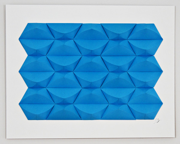 Blue Wave Matrix H1-30 by Tatiana Nelson-Joseph, Image 1.