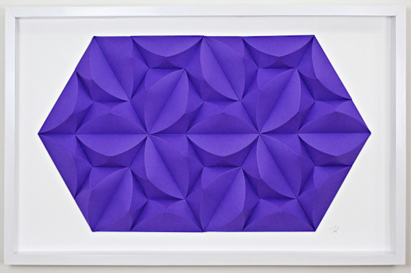 Purple Irregular Hex H3-30 by Tatiana Nelson-Joseph, Image 1.