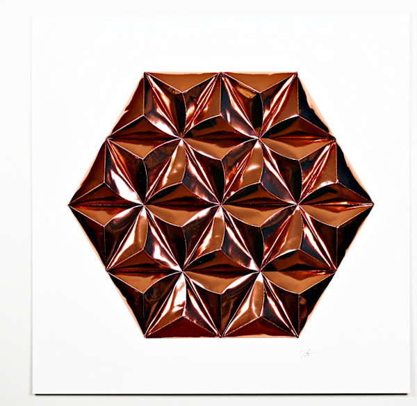 Copper Metallic Hex, 2-24 by Tatiana Nelson-Joseph, Image 1.