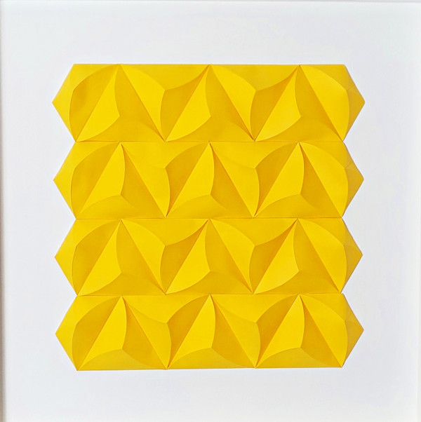 Yellow Matrix, H2-28 by Tatiana Nelson-Joseph, Image 1.