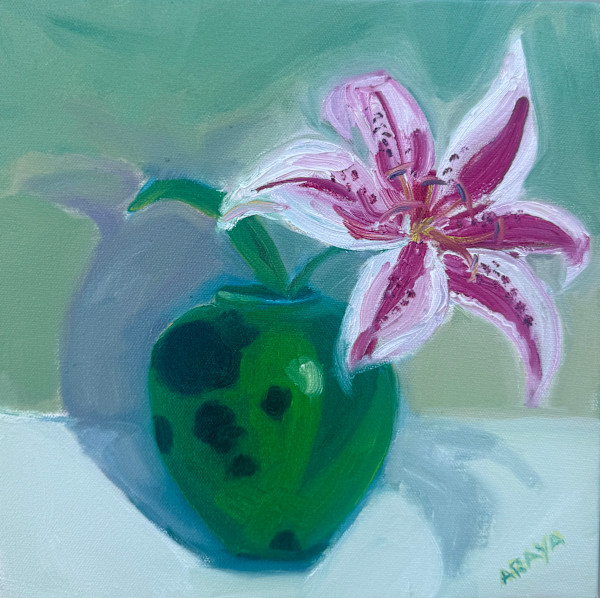 Lily in Green by ARAYA BERGSTEIN, Image 1.