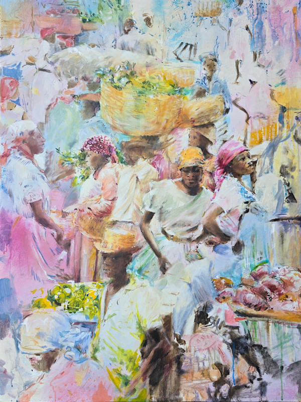 Market Morning by Heather- Dawn Scott