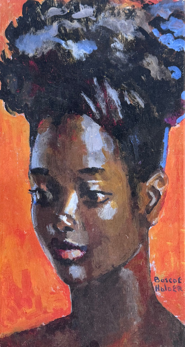 Pensive Woman by Boscoe Holder