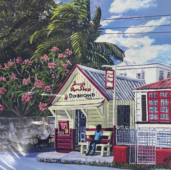 Jenny’s Rum Shop 1/30 by Michelle G Durant