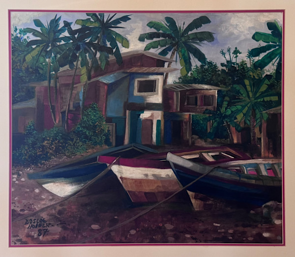 Sail Boat by Boscoe Holder