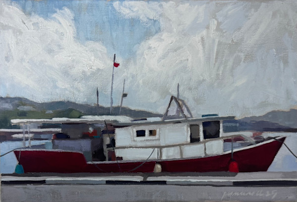 Red and White by Jesma Noel