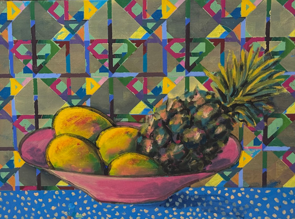 Painted Wall by Dennis de Caires