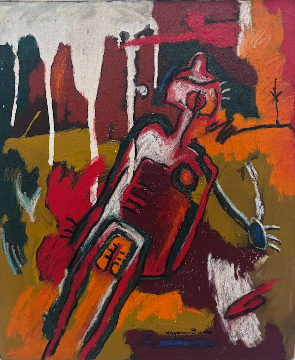 Woman Bathing by Ras Akyem-I Ramsay, Image 1.