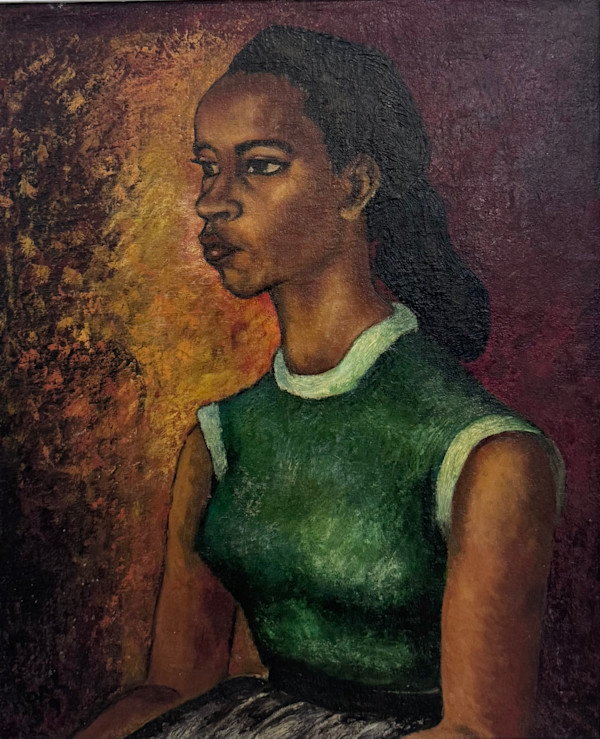 Bernadine In Green by Karl Broodhagen