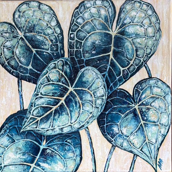 Anthurium Clarinervium by Nicole Sisnett-Hunte, Image 1.