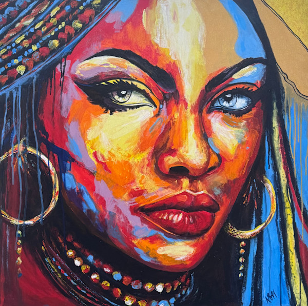 Crowned In Colour by Nicole Sisnett-Hunte, Image 1.