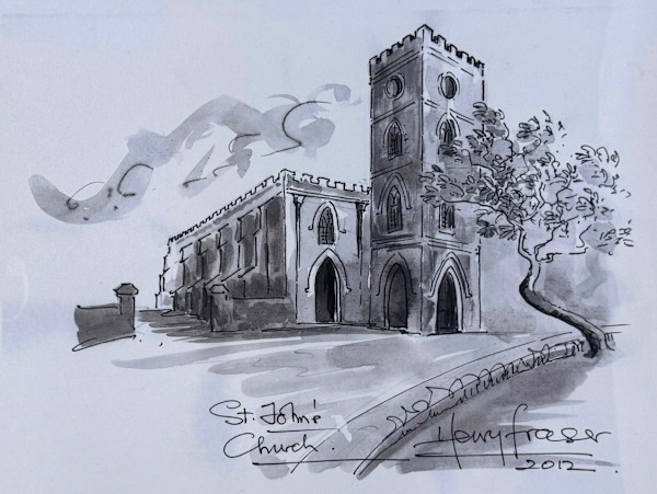 St John's Church by Henry Fraser, Image 1.