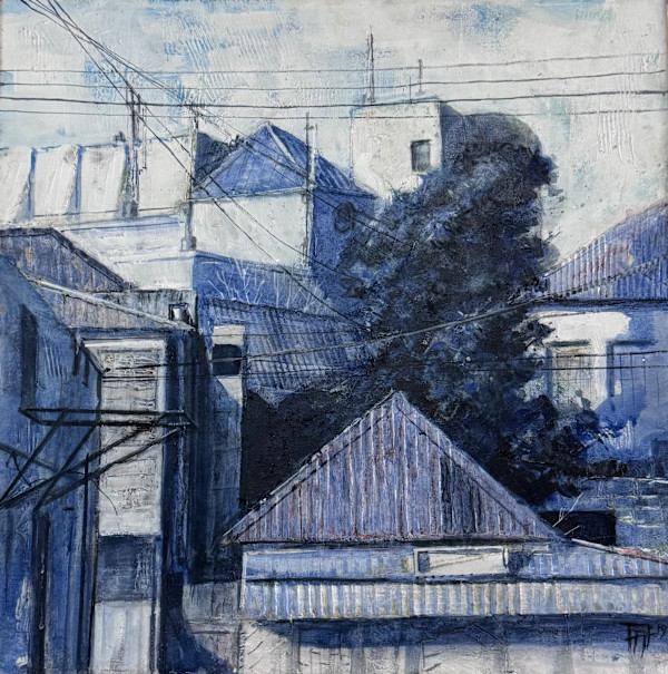 Galvanise Rooves - Lower Bay St. by Arthur Atkinson, Image 1.
