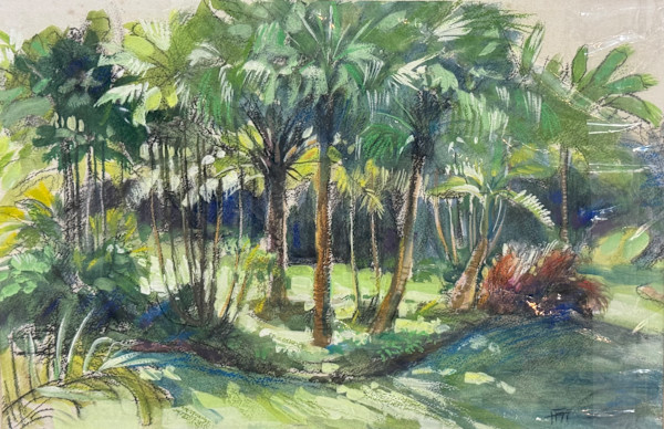 Morning In The Garden - 3 by Arthur Atkinson, Image 1.