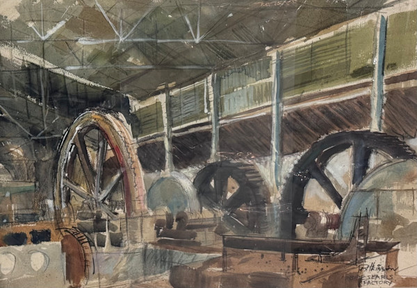 Inside Searles Factory by Arthur Atkinson, Image 1.