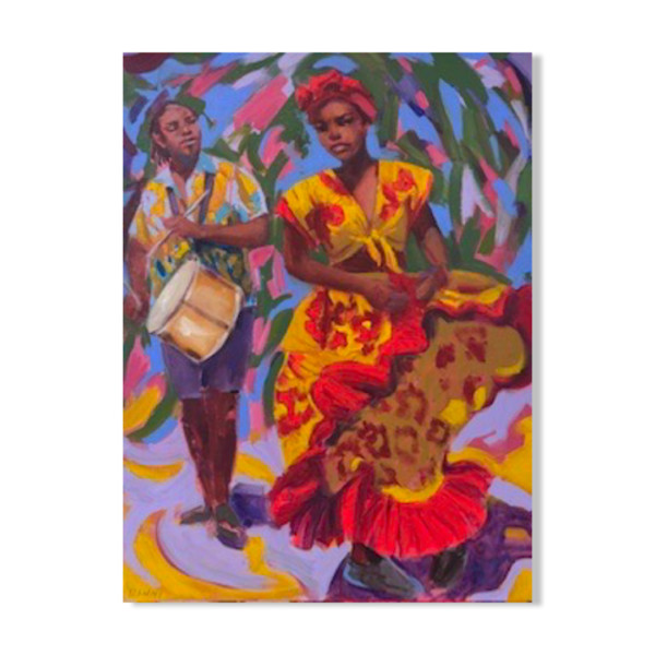 Holetwon Dancer & Drummer by Vishni Gopwani