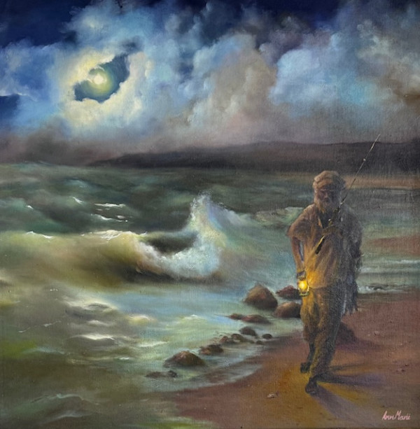 Night Catch At East Coast by Ann Marie, Image 1.
