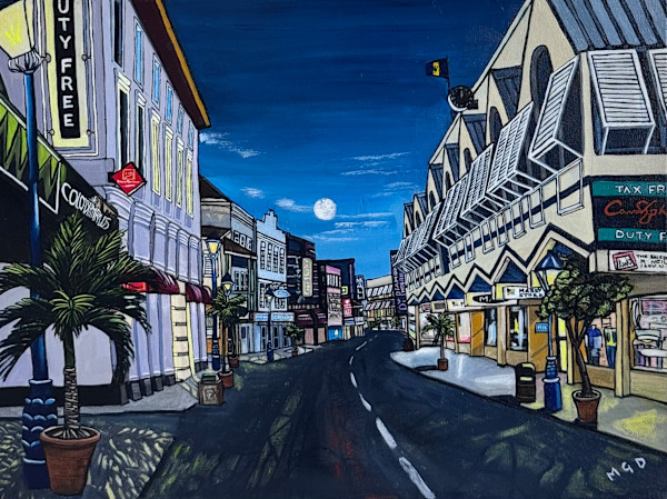 Bridgetown at Night by Michelle G Durant, Image 1.