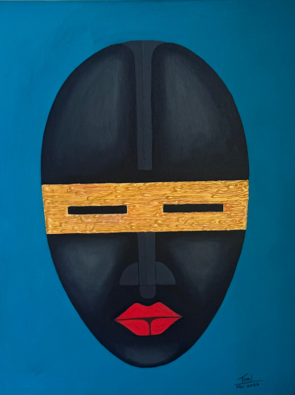 Afrophilic Mask #4 by Tori Kennedy