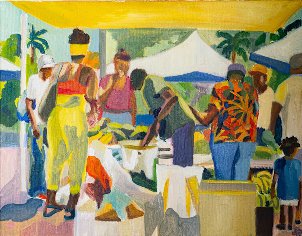 Bridgetown Market by Jo Reed, Image 1.