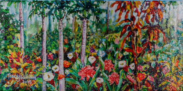 Crotons At Huntes by Tracey Williams