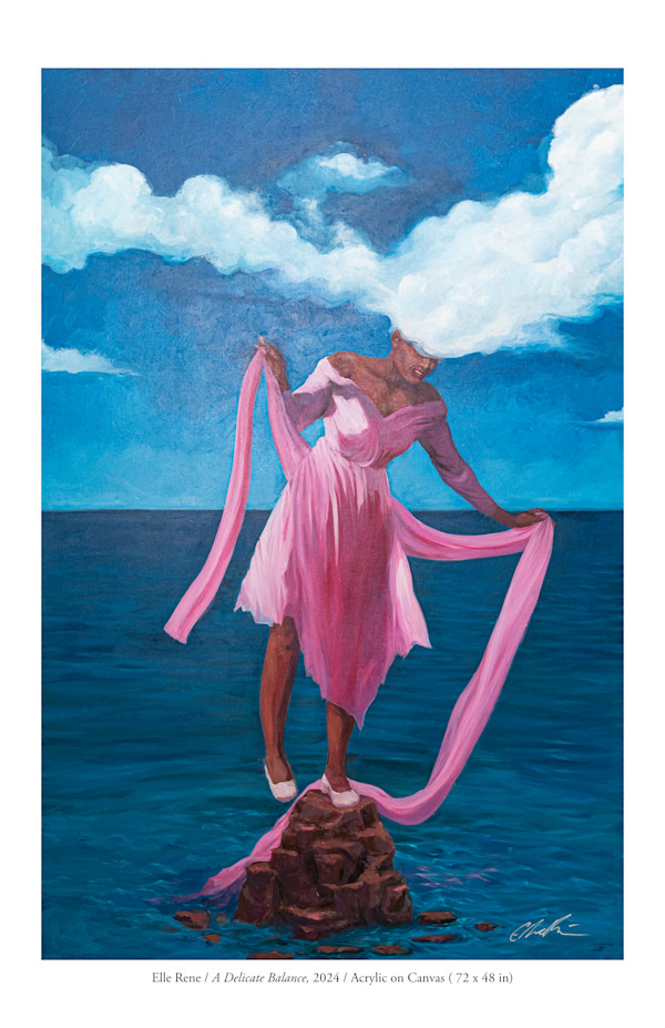 A Delicate Balance- Signed Limited Edition Print 4/60 by Elle Rene