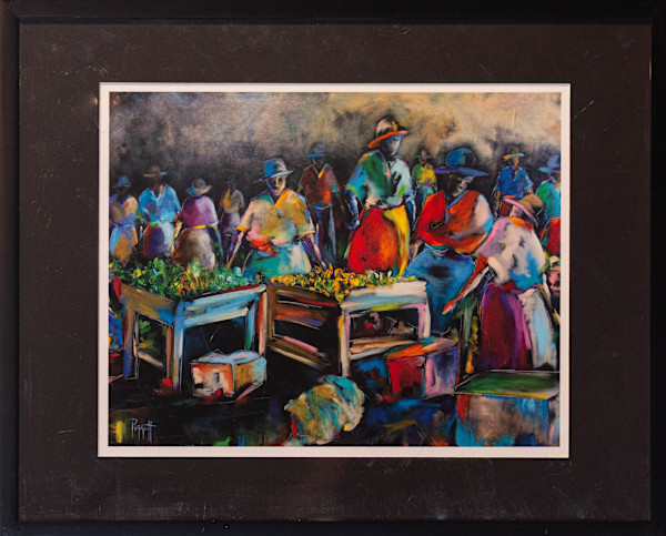 Market Day #1 2/50 by Terrence Piggott