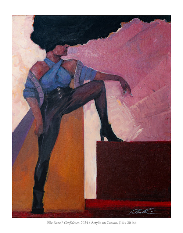 Confidence- Signed Limited Edition Print 3/60 by Elle Rene