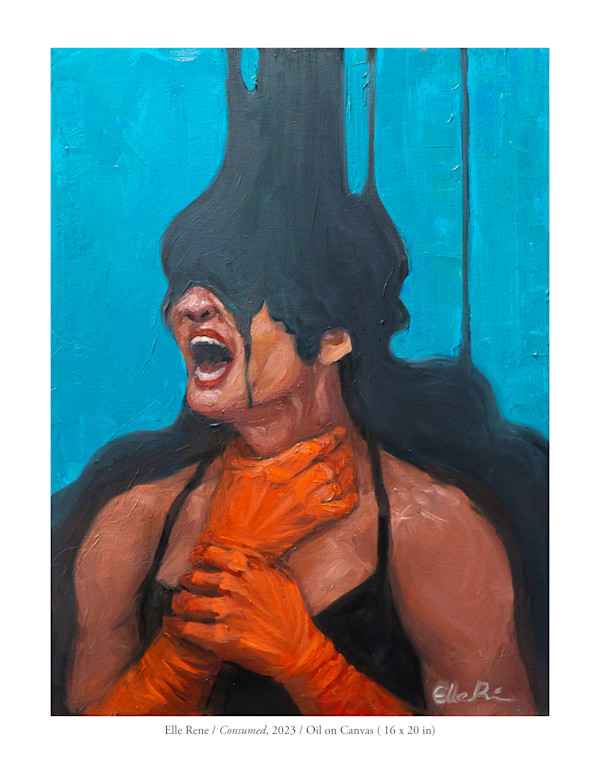 Consumed - Signed Limited Edition Print 2/60 by Elle Rene