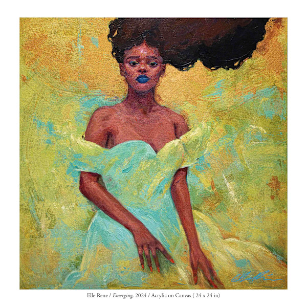 Emerging - Signed Limited Edition Print 1/60 by Elle Rene