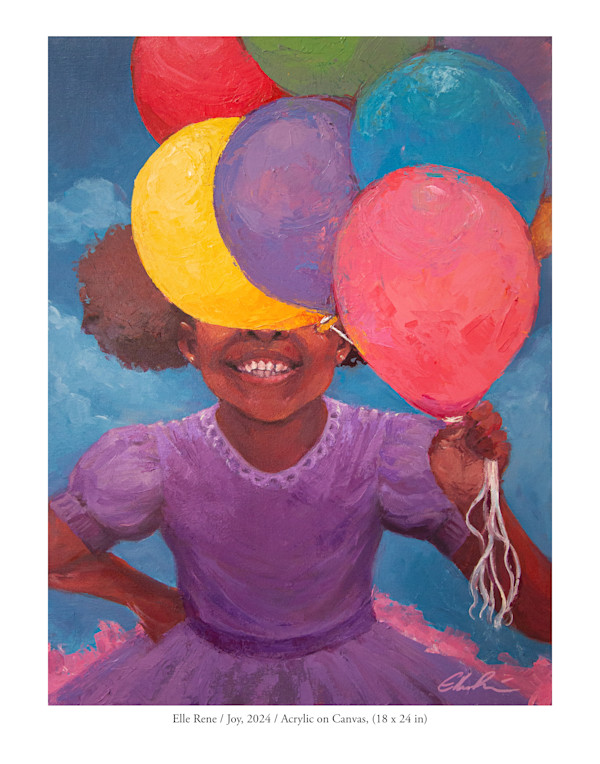 Joy- Signed Limited Edition Print 2/60 by Elle Rene